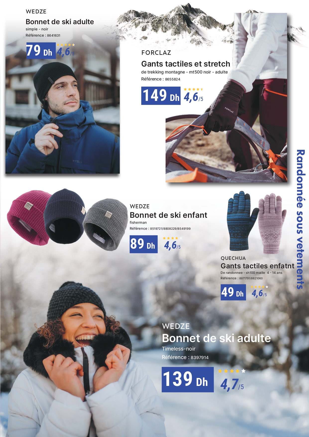 Catalogue Decathlon Hiver 2024